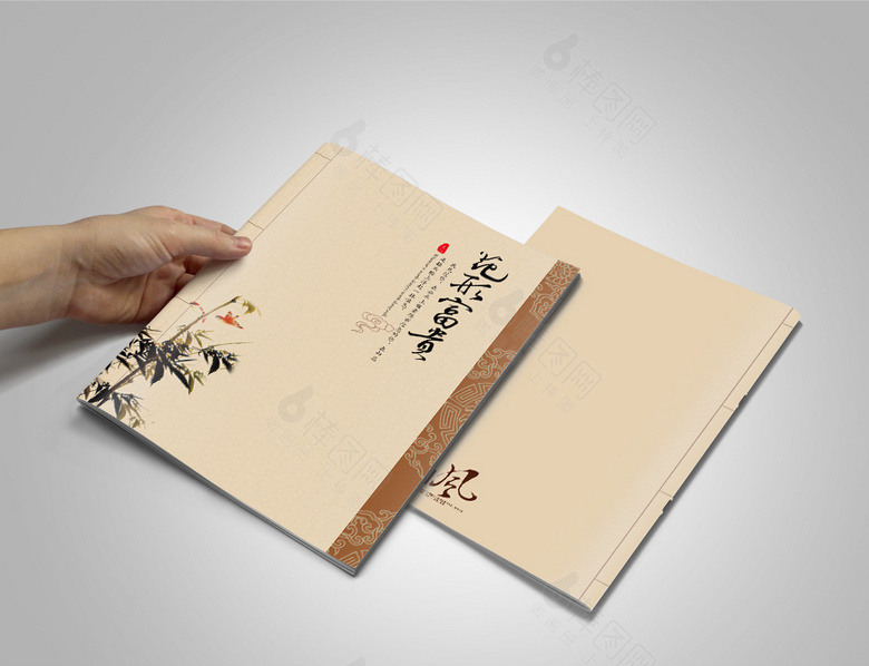 怀旧中国风艺术封面设计