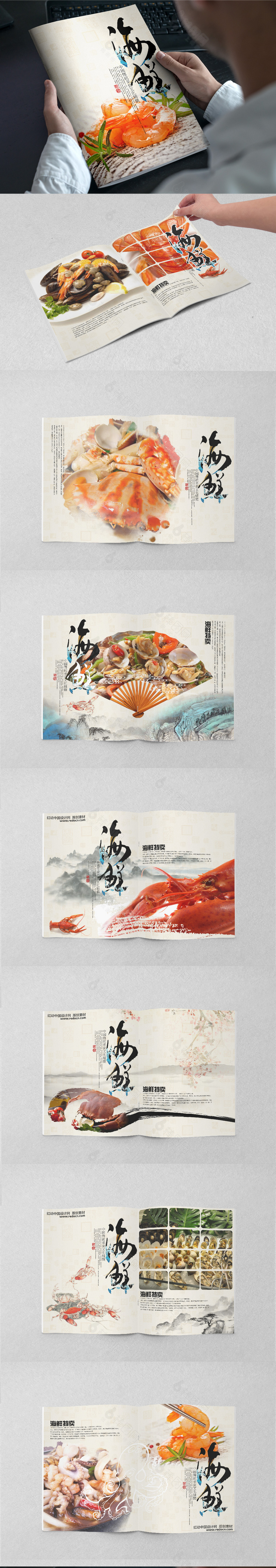 水产品海鲜画册