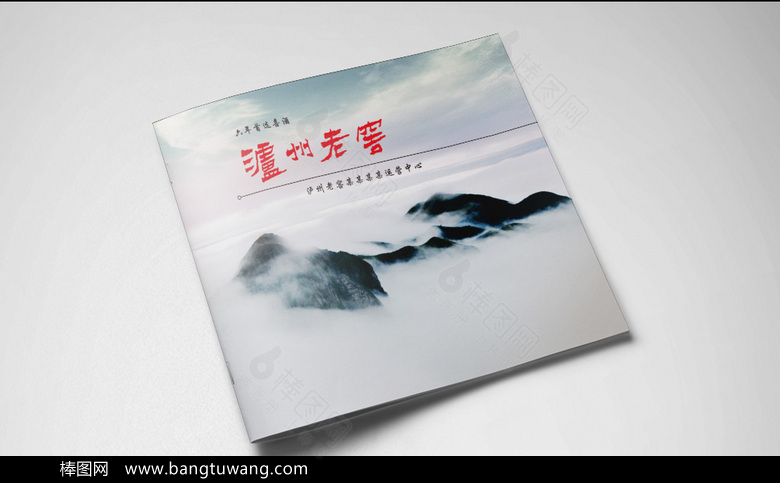 高端简约白酒画册设计