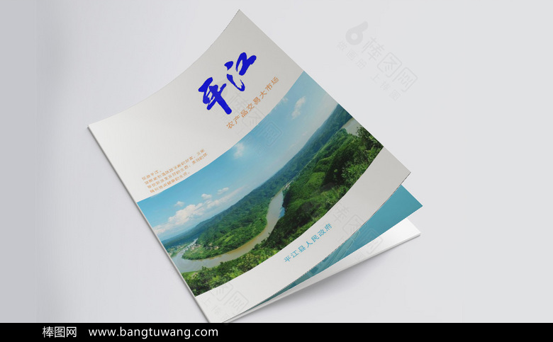 城市开发区农产品招商画册
